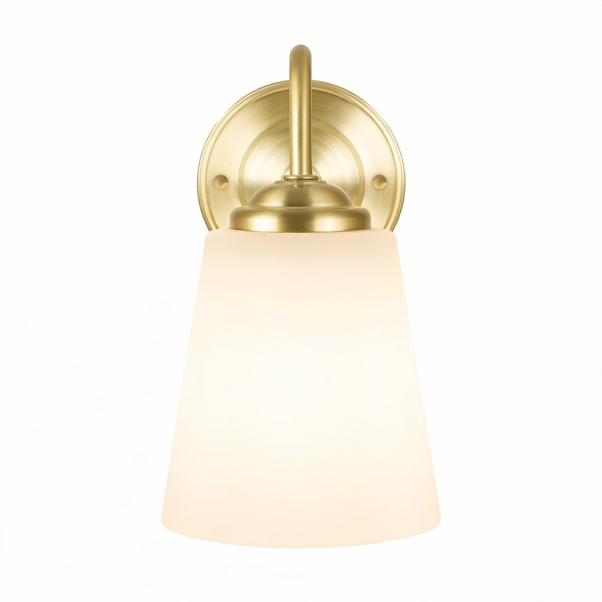 Wandlamp PAFOS 1xE27/15W/230V goudkleurig