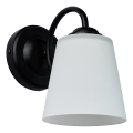 Wandlamp PAFOS 1xE27/15W/230V zwart