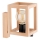 Wandlamp PAKO 1xE27/15W/230V beige