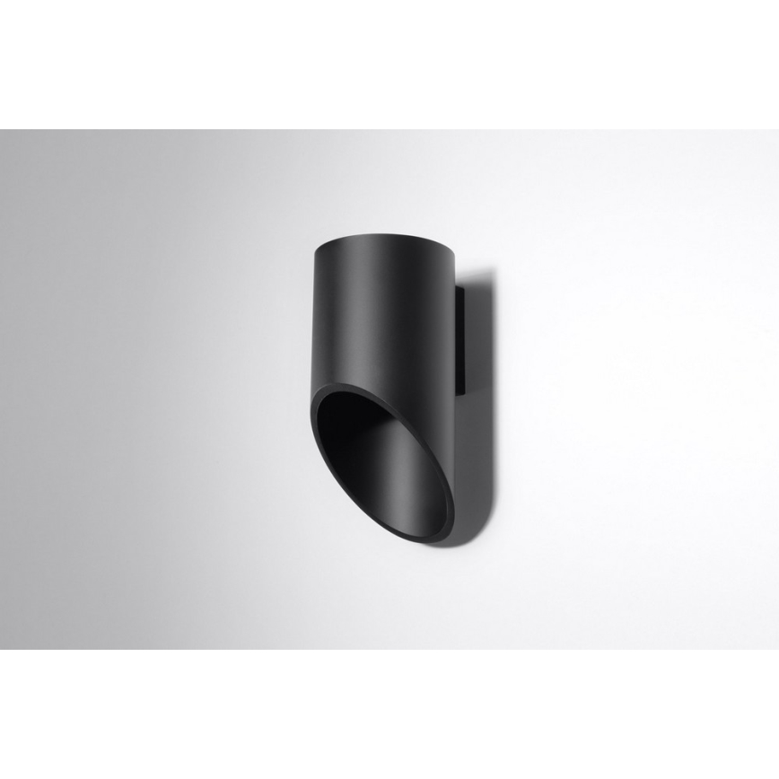 Wandlamp PENNE 20 1xG9/40W/230V zwart