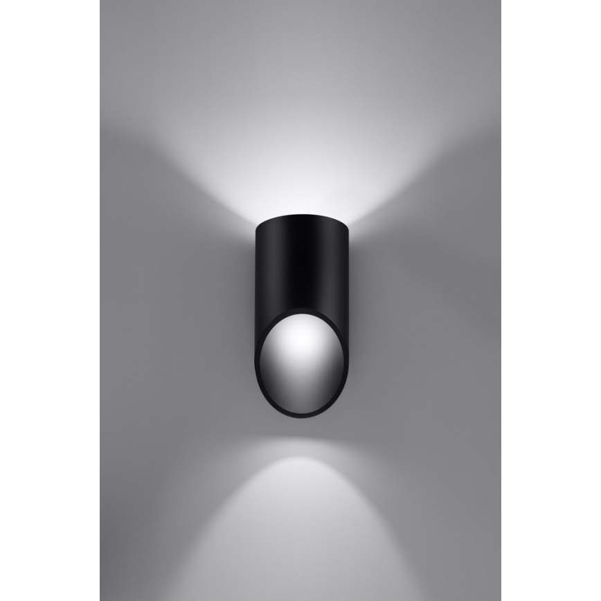 Wandlamp PENNE 20 1xG9/40W/230V zwart