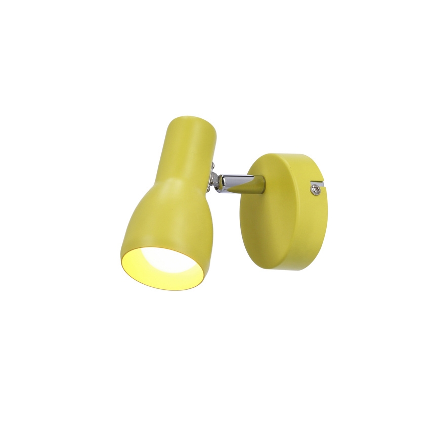 Wandlamp PICARDO 1xE14/40W/230V geel