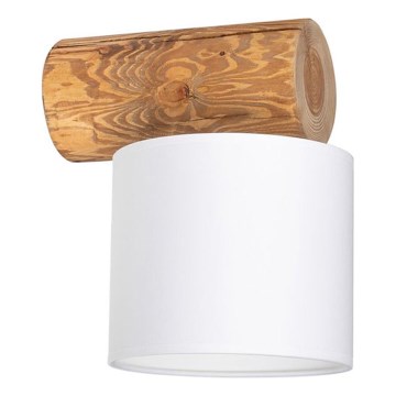 Wandlamp PINO MIX 1xE27/25W/230V grenen
