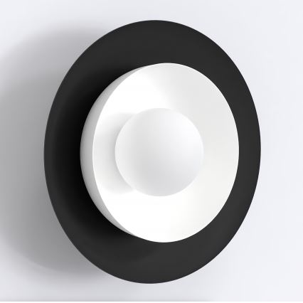 Wandlamp POPPI 1xG9/8W/230V zwart/wit