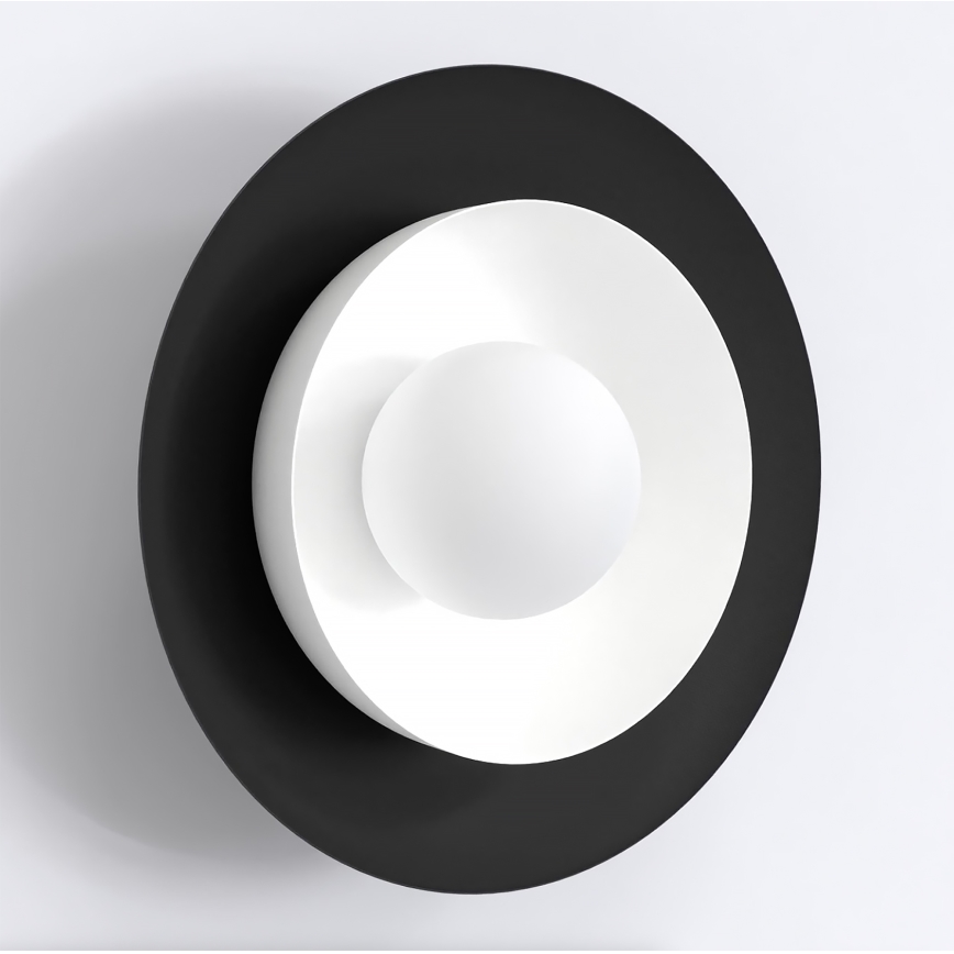 Wandlamp POPPI 1xG9/8W/230V zwart/wit