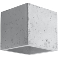 Wandlamp QUAD 1xG9/40W/230V beton