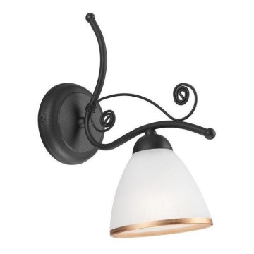 Wandlamp RETRO II 1xE27/60W/230V antraciet