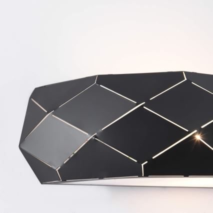 Wandlamp REUS 1xE27/40W/230V zwart