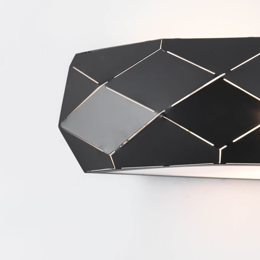 Wandlamp REUS 1xE27/40W/230V zwart