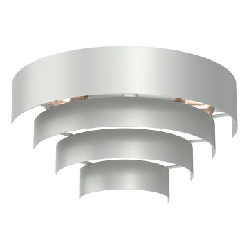Wandlamp RINGS 2xE27/15W/230V glanzend chroom