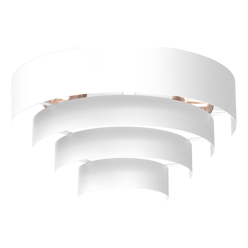 Wandlamp RINGS 2xE27/15W/230V wit