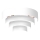 Wandlamp RINGS 2xE27/15W/230V wit
