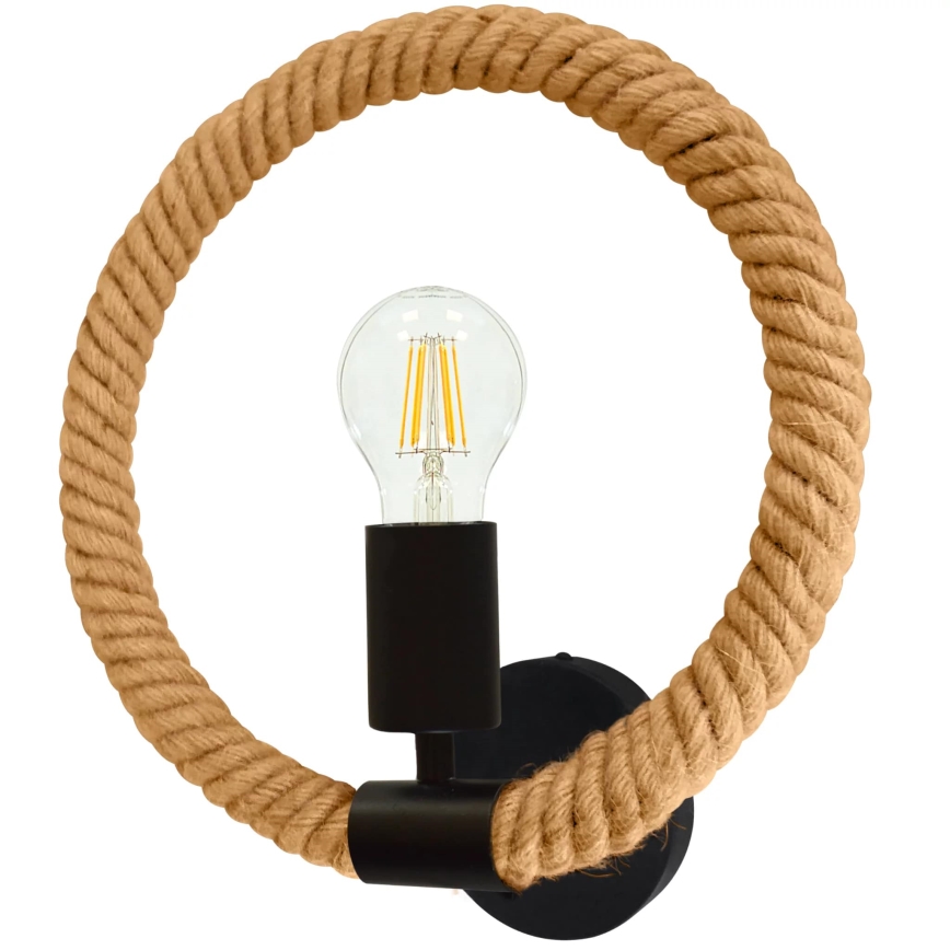 Wandlamp ROPE ARTHUR 1xE27/12W/230V