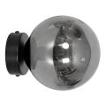 Wandlamp ROSSI 1xE14/10W/230V zwart/grijs