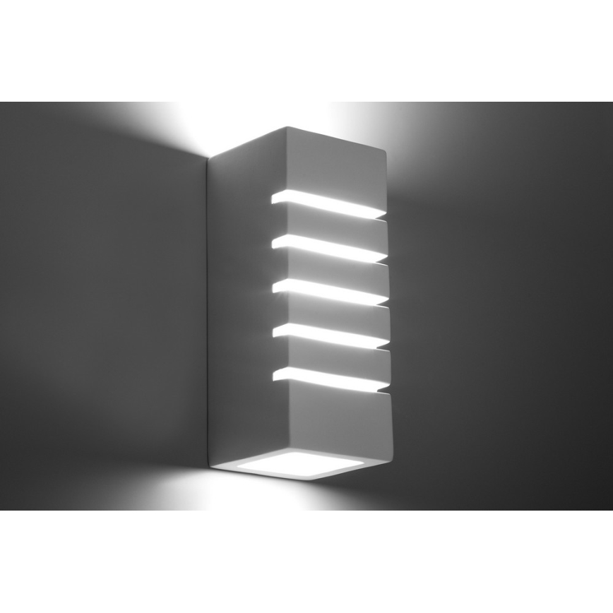 Wandlamp SAMIR 1xE27/60W/230V wit