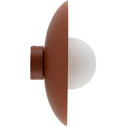 Wandlamp SLATE 1xG9/8W/230V diameter 28 cm baksteen