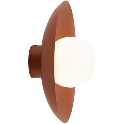 Wandlamp SLATE 1xG9/8W/230V diameter 28 cm baksteen