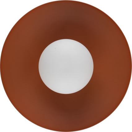 Wandlamp SLATE 1xG9/8W/230V diameter 28 cm baksteen