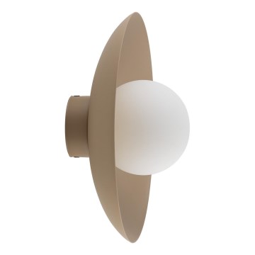 Wandlamp SLATE 1xG9/8W/230V diameter 28 cm beige