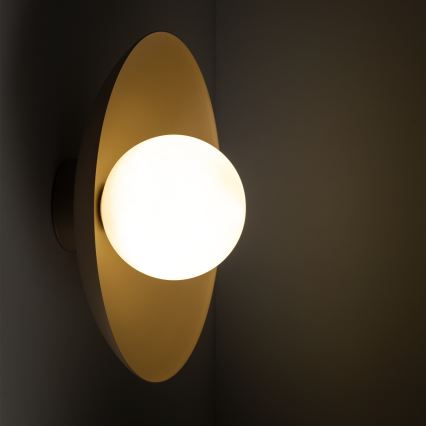 Wandlamp SLATE 1xG9/8W/230V diameter 28 cm beige