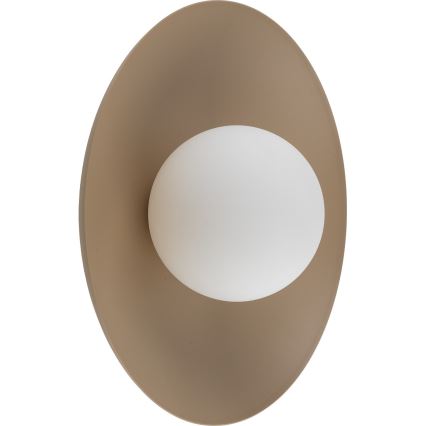 Wandlamp SLATE 1xG9/8W/230V diameter 28 cm beige