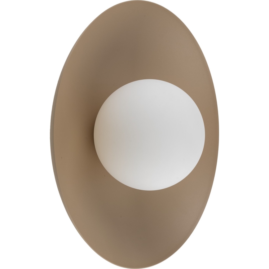 Wandlamp SLATE 1xG9/8W/230V diameter 28 cm beige