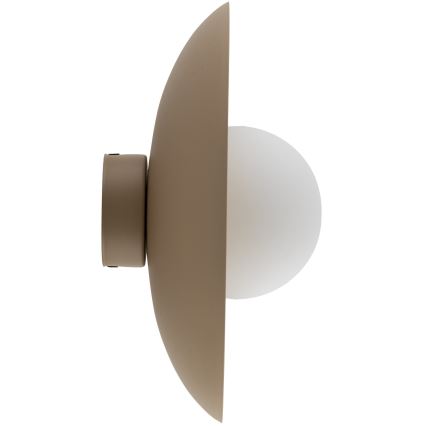 Wandlamp SLATE 1xG9/8W/230V diameter 28 cm beige