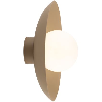 Wandlamp SLATE 1xG9/8W/230V diameter 28 cm beige