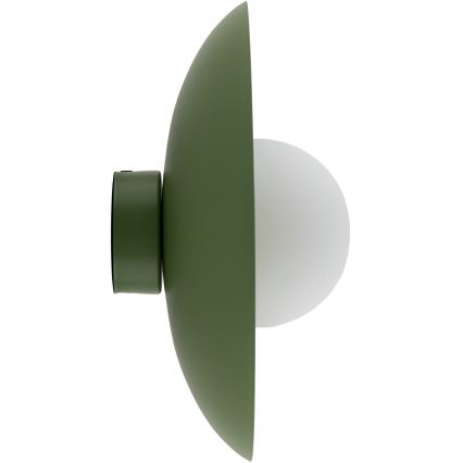Wandlamp SLATE 1xG9/8W/230V diameter 28 cm groen