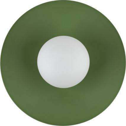 Wandlamp SLATE 1xG9/8W/230V diameter 28 cm groen