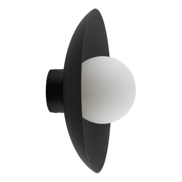 Wandlamp SLATE 1xG9/8W/230V diameter 28 cm zwart