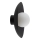 Wandlamp SLATE 1xG9/8W/230V diameter 28 cm zwart