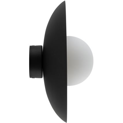 Wandlamp SLATE 1xG9/8W/230V diameter 28 cm zwart