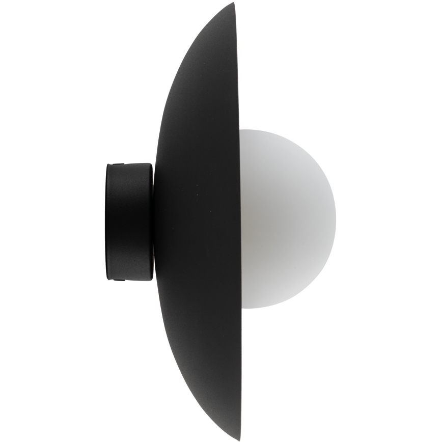 Wandlamp SLATE 1xG9/8W/230V diameter 28 cm zwart