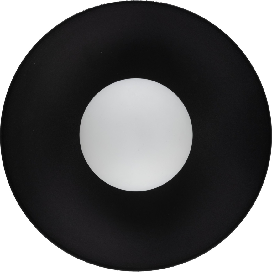Wandlamp SLATE 1xG9/8W/230V diameter 28 cm zwart