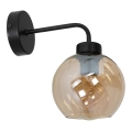 Wandlamp SOFIA 1xE27/60W/230V bruin