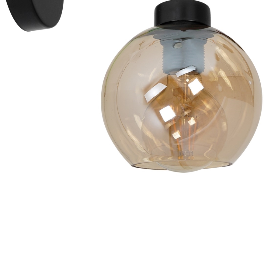 Wandlamp SOFIA 1xE27/60W/230V bruin