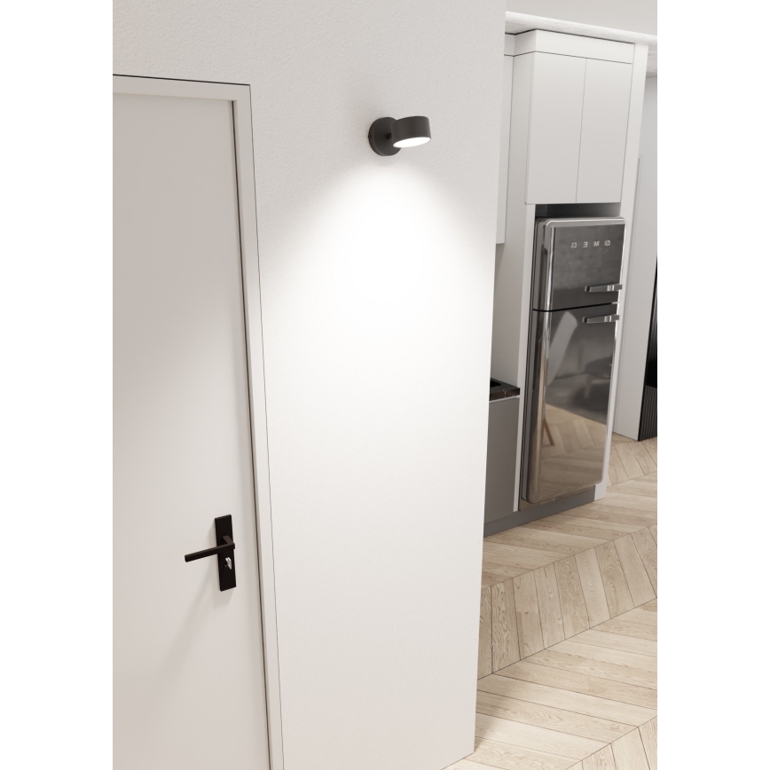 Wandlamp SORA 1xGX53/12W/230V zwart