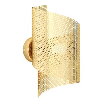 Wandlamp SPIRAL 1xG9/8W/230V goud