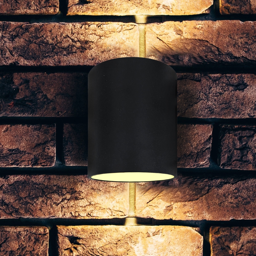 Wandlamp SQUALLA TUBA 1xG9/50W/230V zwart/goud