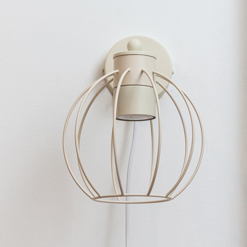 Wandlamp STARLIGHT 1xGU10/10W/230V crème
