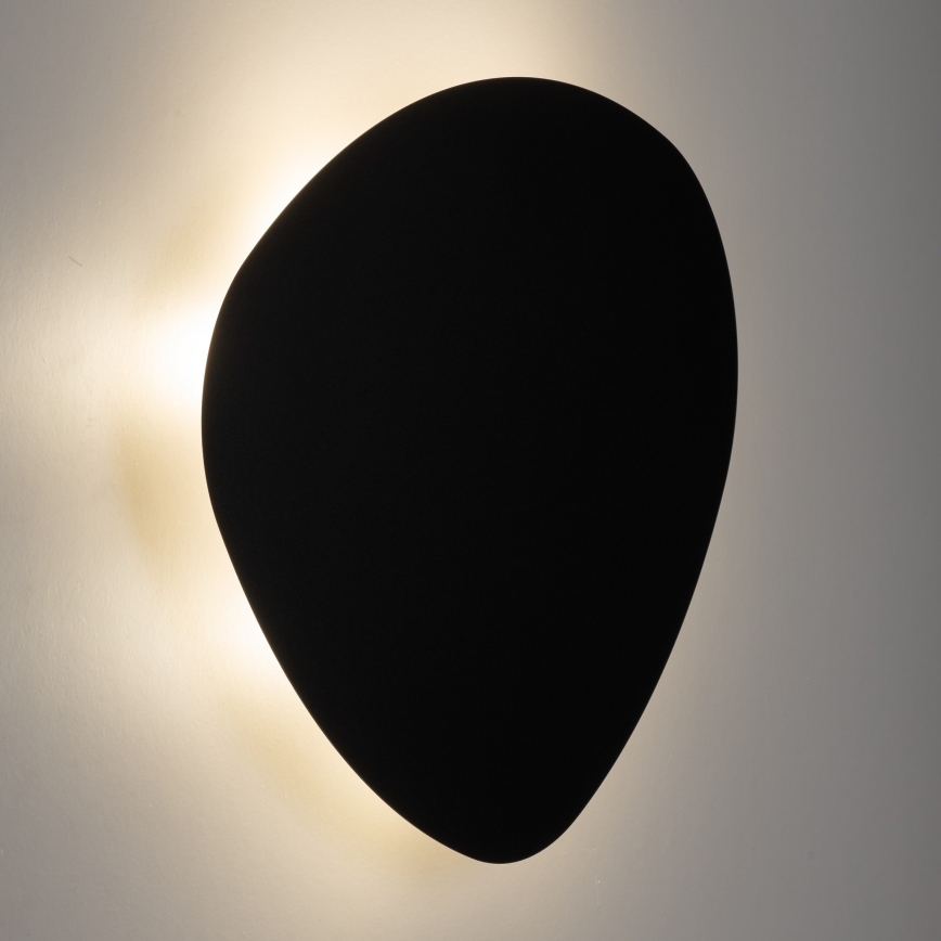 Wandlamp STONE 2xG9/8W/230V 30x39 cm zwart