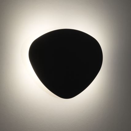 Wandlamp STONE 2xG9/8W/230V 30x39 cm zwart