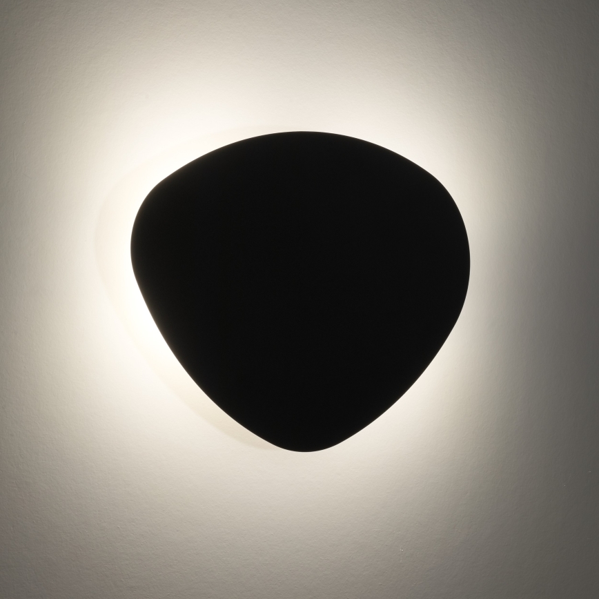 Wandlamp STONE 2xG9/8W/230V 30x39 cm zwart