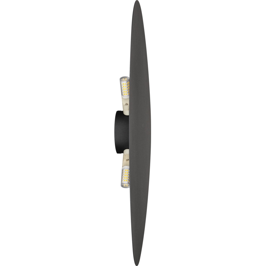 Wandlamp STONE 3xG9/8W/230V 37x49 cm zwart