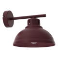 Wandlamp SVEN 1xE27/15W/230V bordeaux