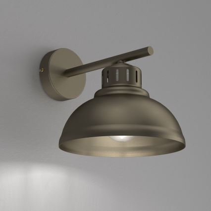 Wandlamp SVEN 1xE27/15W/230V messing
