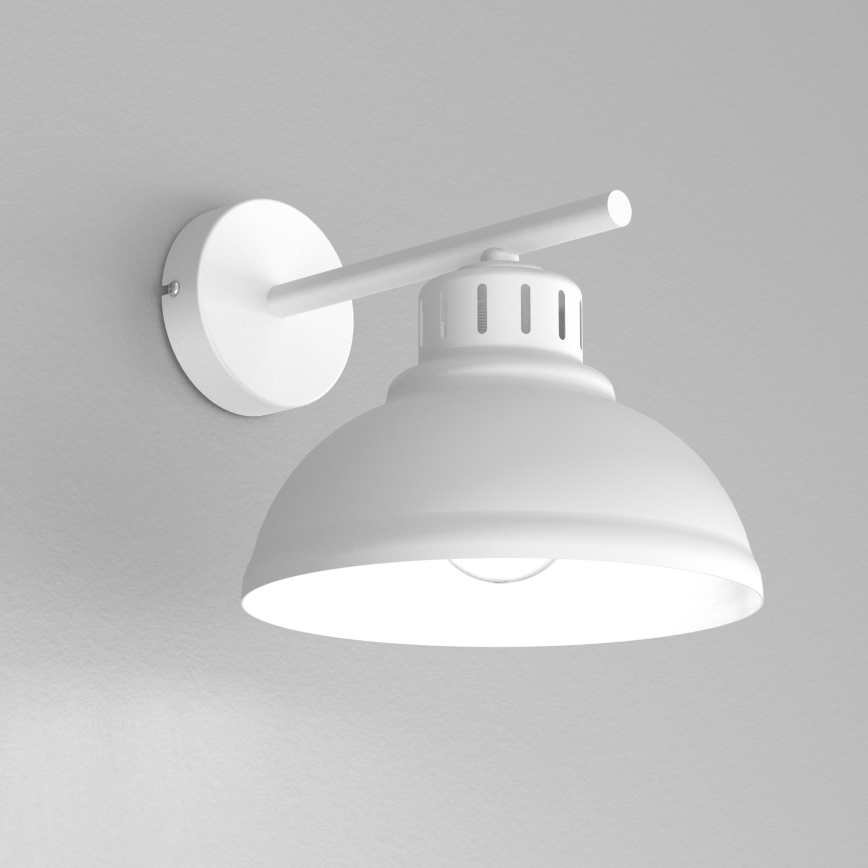 Wandlamp SVEN 1xE27/15W/230V wit