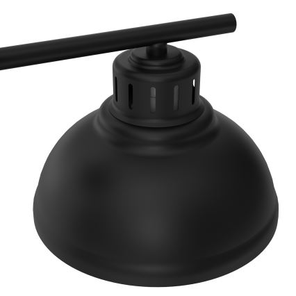 Wandlamp SVEN 1xE27/15W/230V zwart/goud