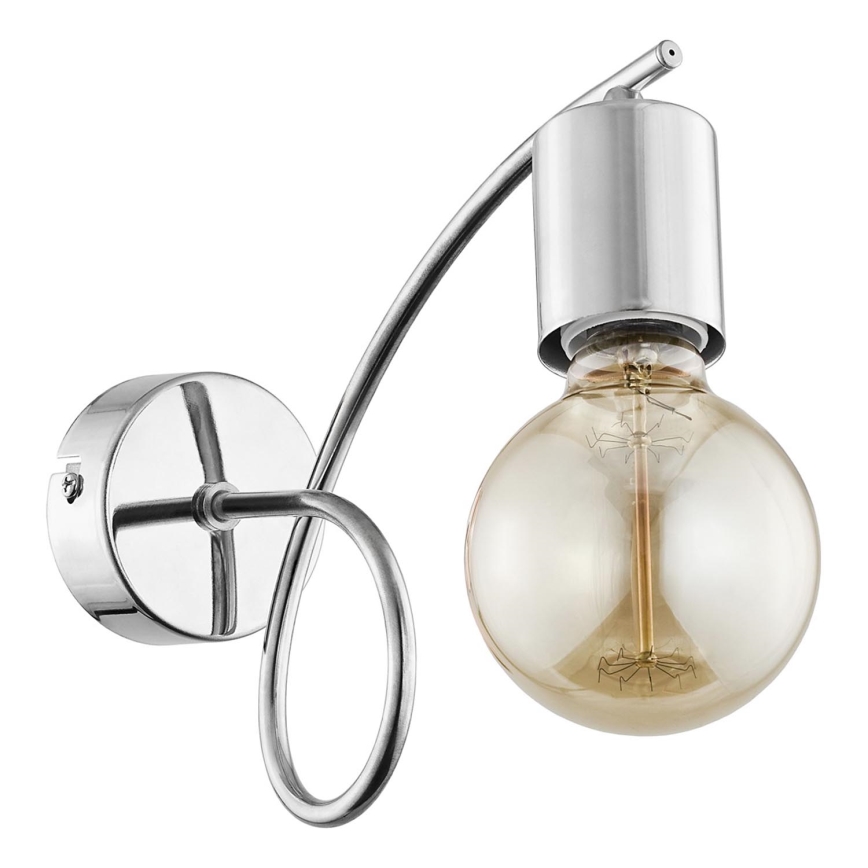 Wandlamp TANGO 1xE27/15W/230V glanzend chroom